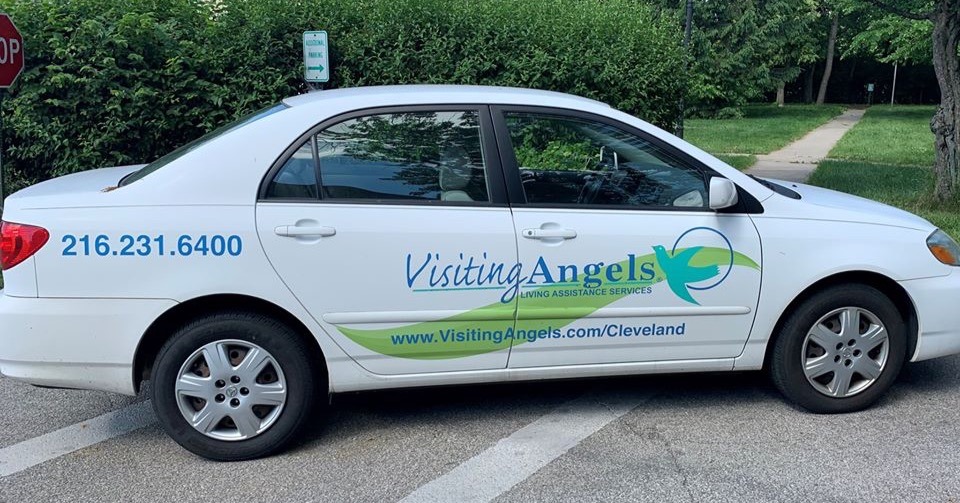 Visiting Angels Facebook ad: Visiting Angels of Cleveland, OH is an award-winning…