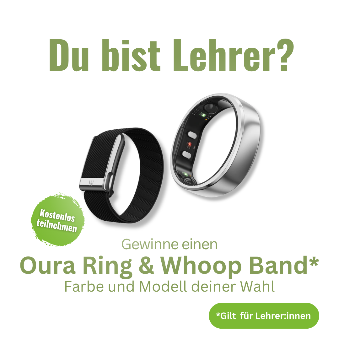 Lehrer Akademie Facebook ad: Gewinne einen Oura Ring, Farbe und Modell deiner…