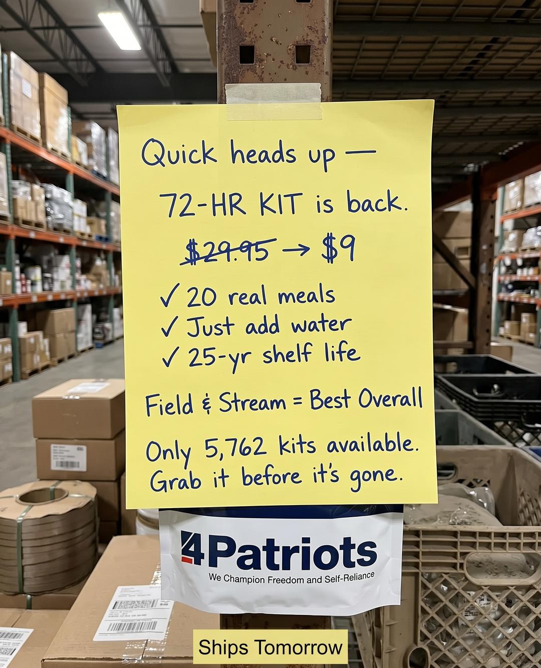 4Patriots Facebook ad