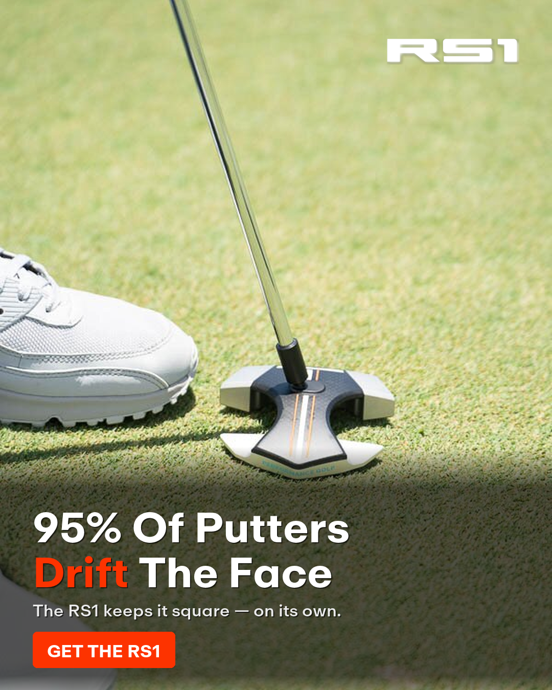 Performance Golf Facebook ad