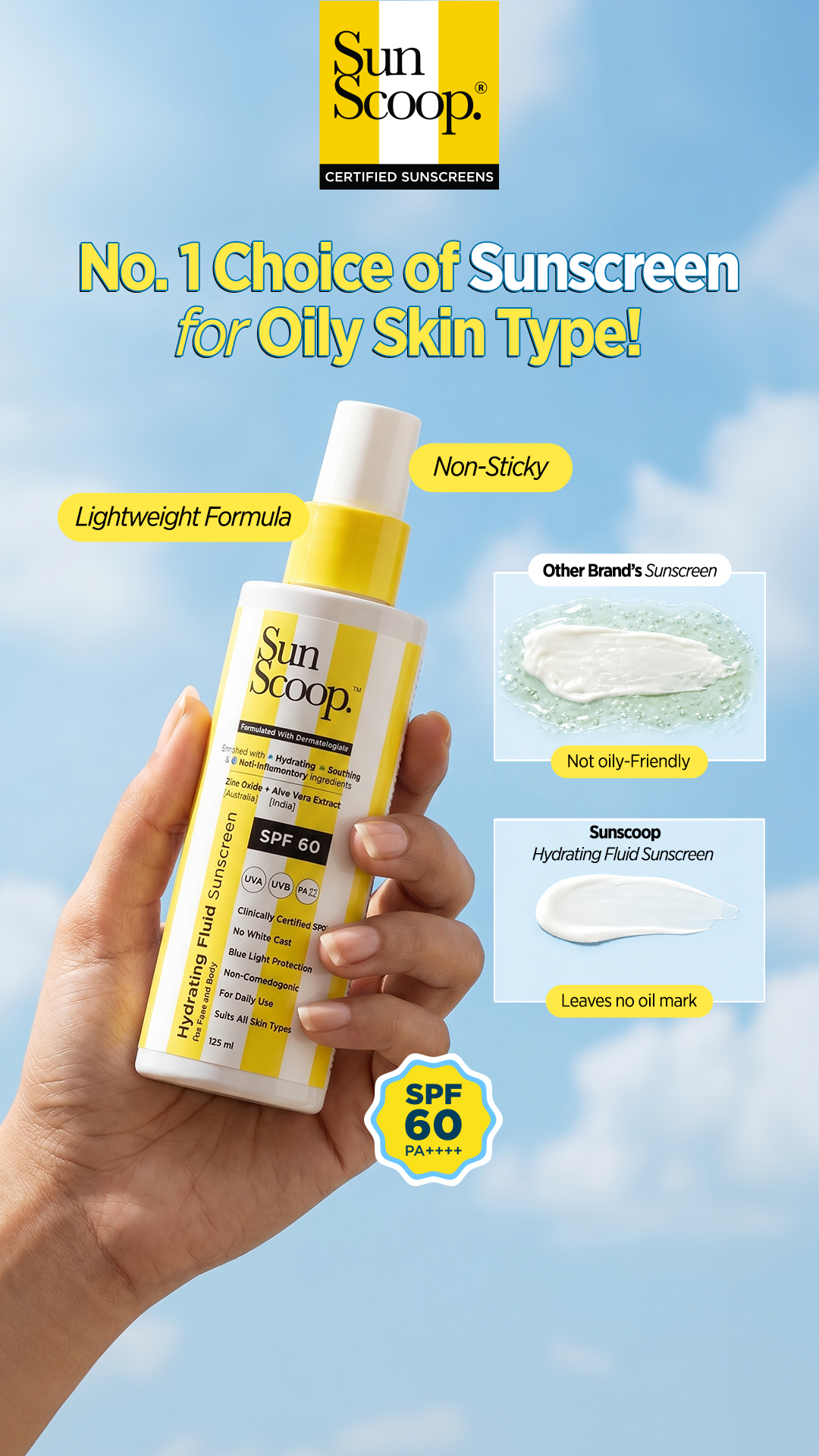 Sunscoop SPF Facebook ad