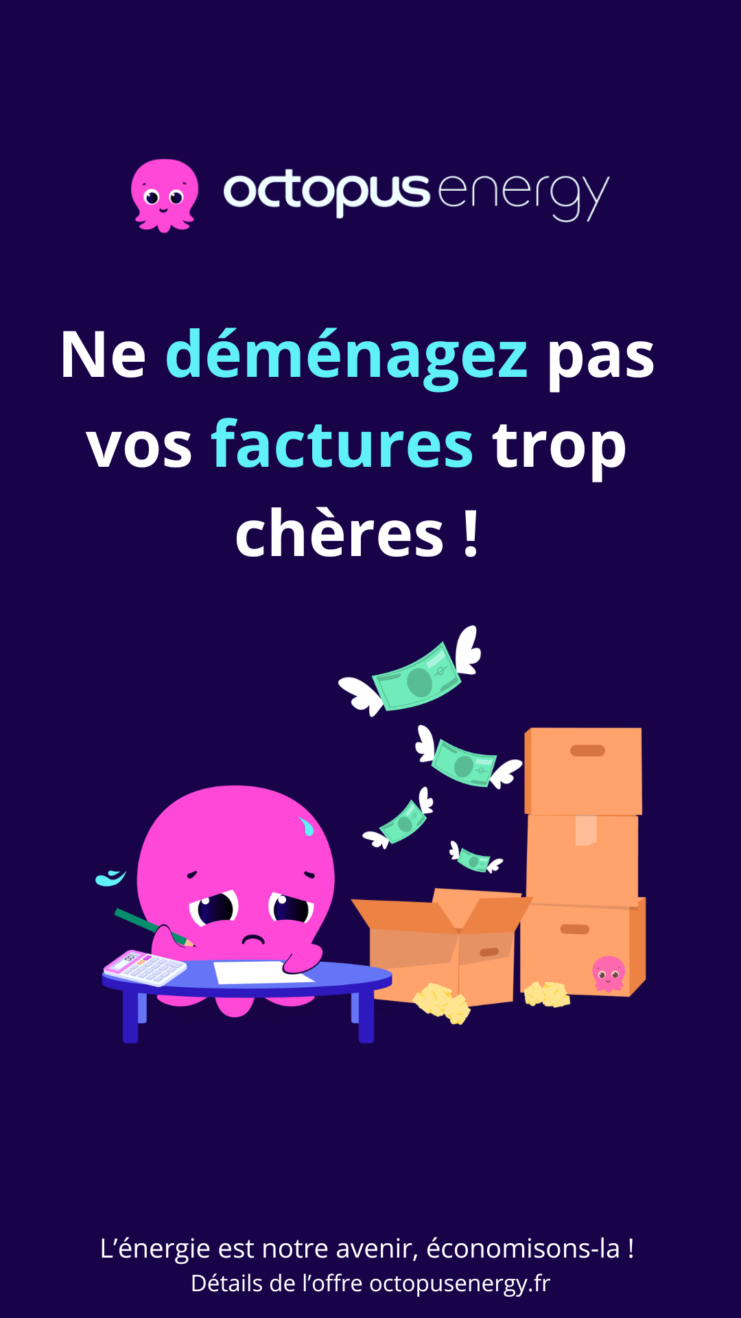Octopus Energy Facebook ad
