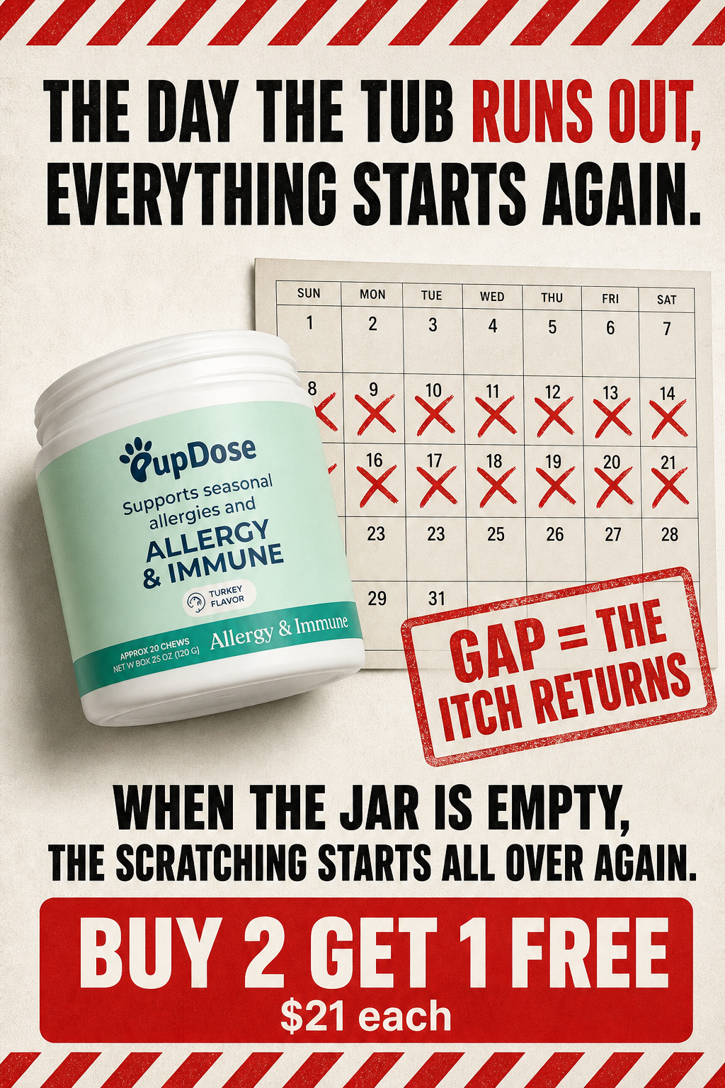 Karen Thompson, Vet Tech Facebook ad: BUY 2 Get 1 FREE, Limited Time