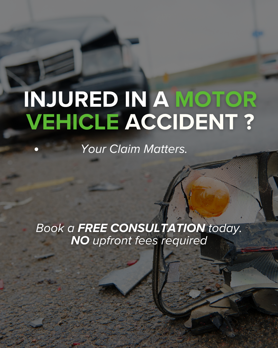 Watson Goepel LLP Facebook ad: Injured in a Car Accident? We’re Here to Help.