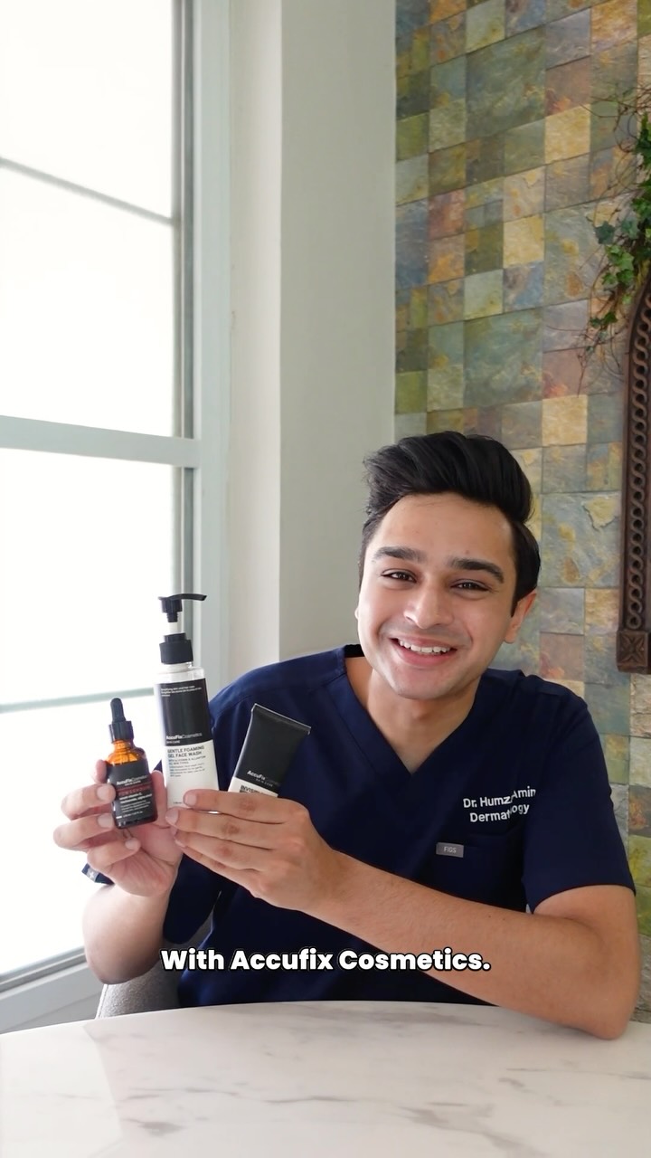 AccuFix Cosmetics Facebook ad: A simple morning skincare routine doesn’t have to…