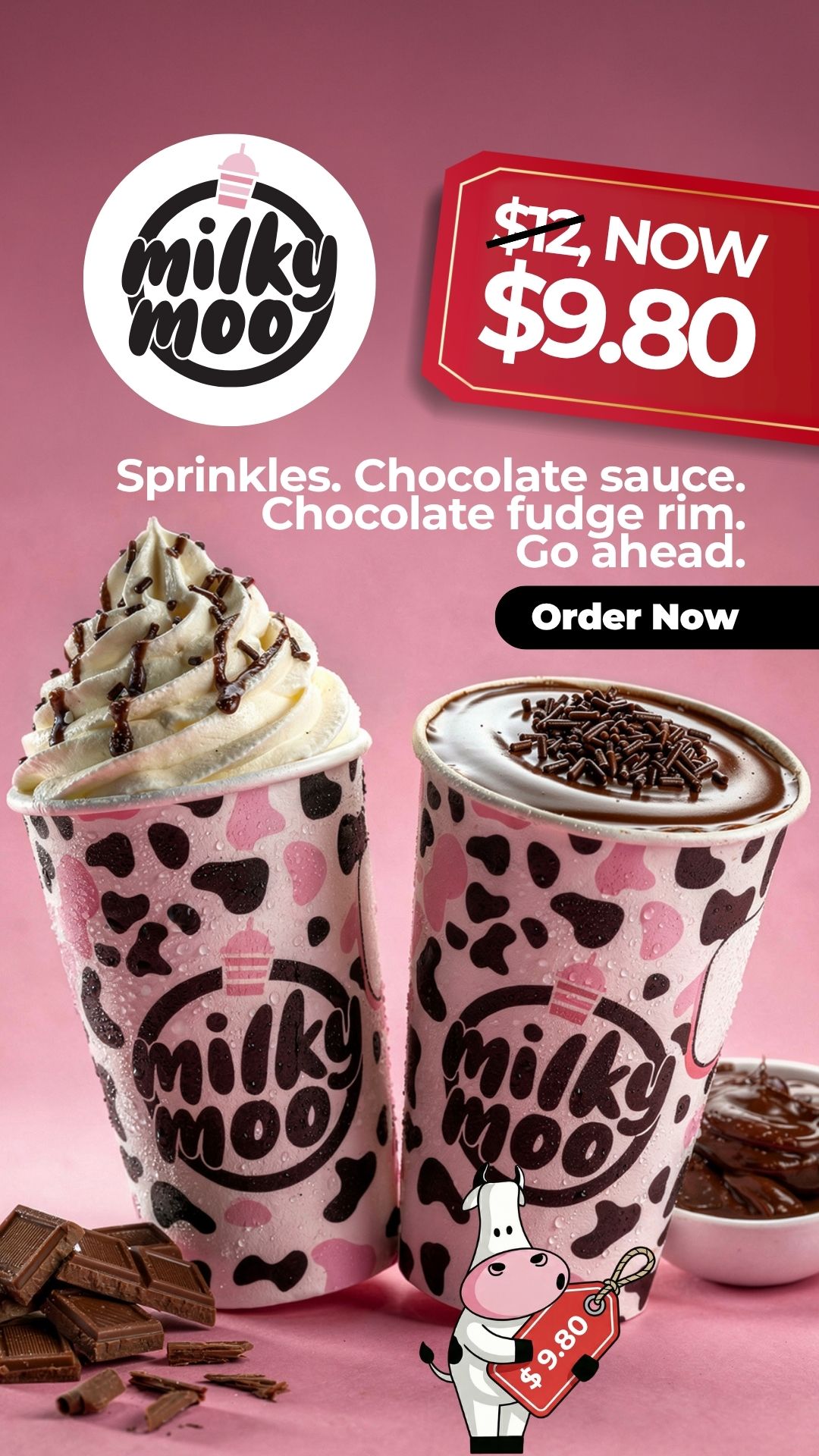 Milky Moo Shakes FL Facebook ad