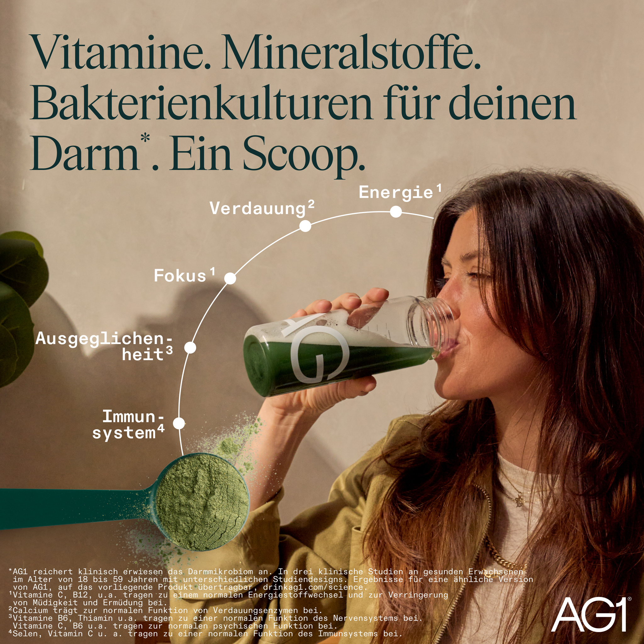 AG1 Deutschland Facebook ad
