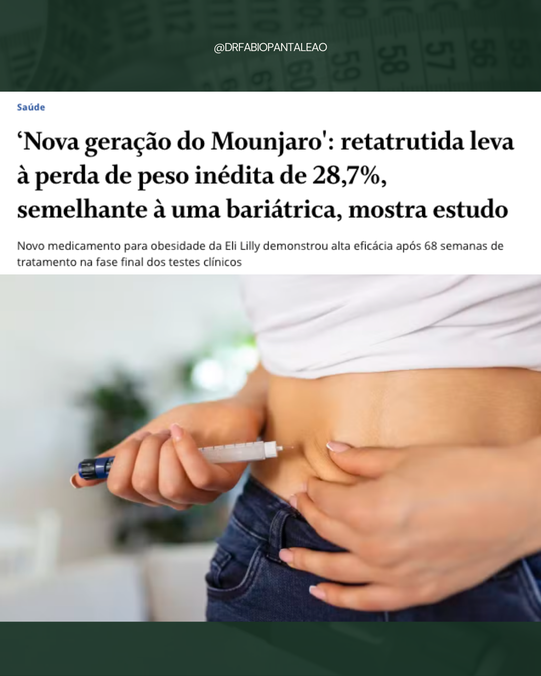 Dr. Fábio Pantaleão Facebook ad: Os dados da Fase 3 acabaram de sair…