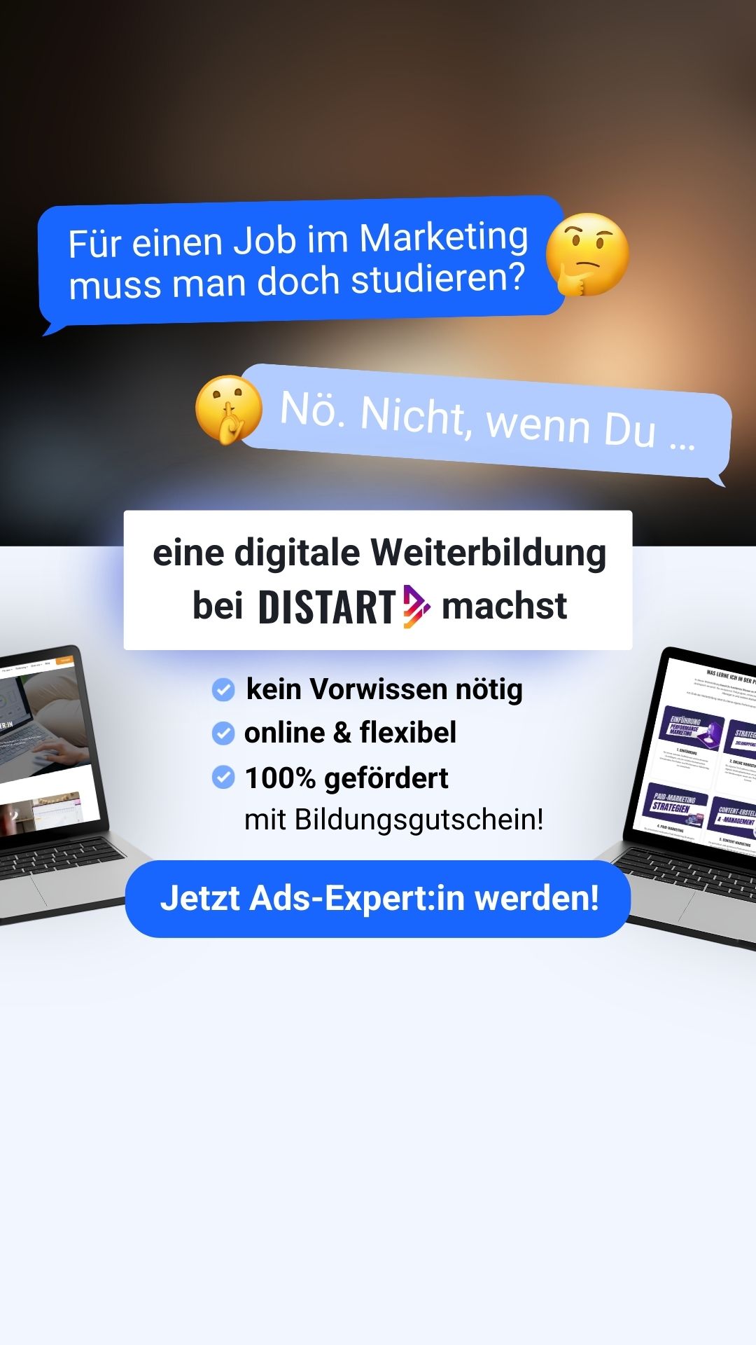 Distart Facebook ad