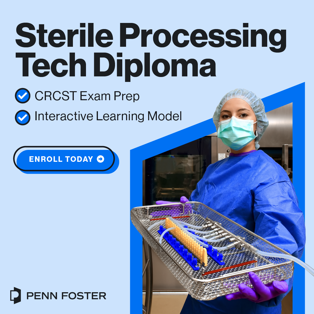 Penn Foster Facebook ad: Make a difference in healthcare.