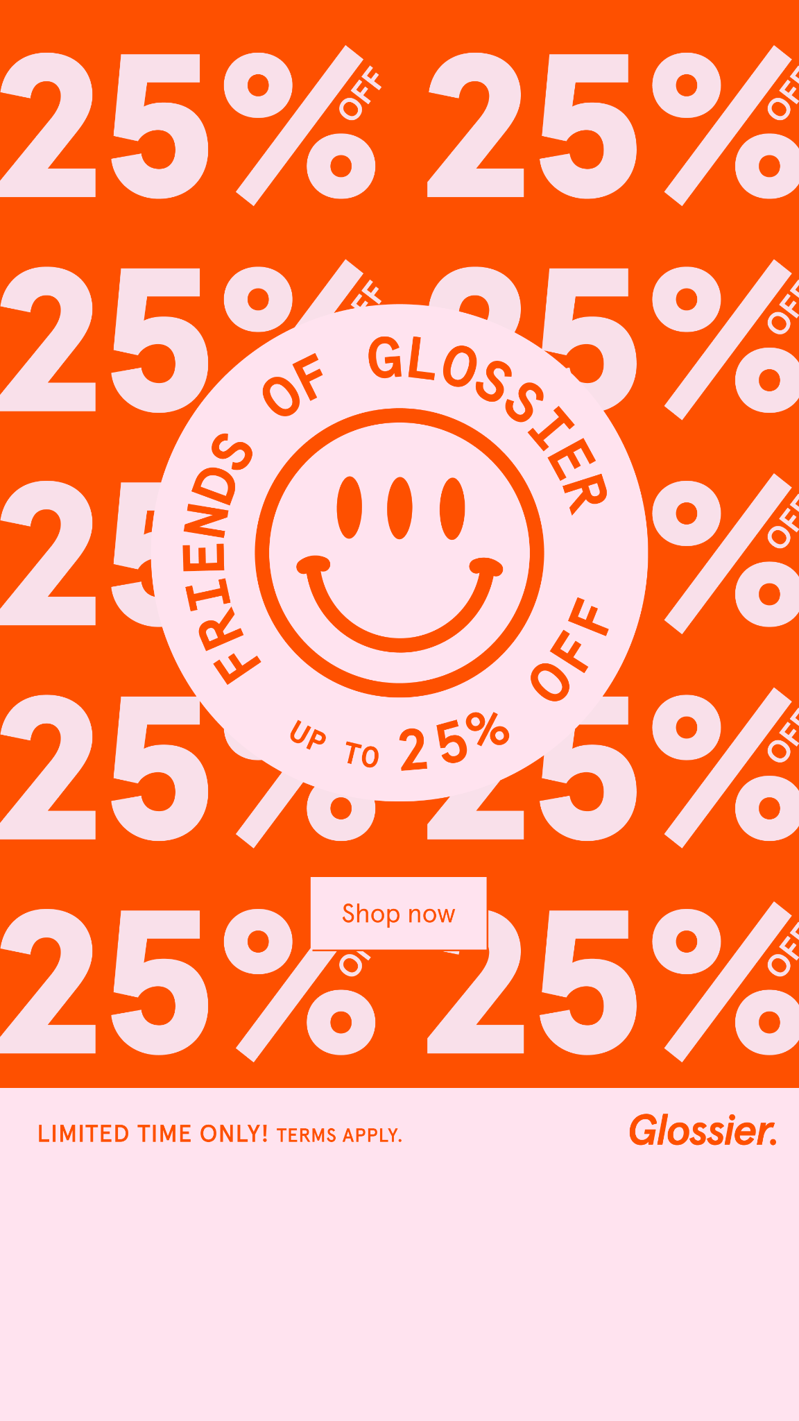 Glossier Facebook ad
