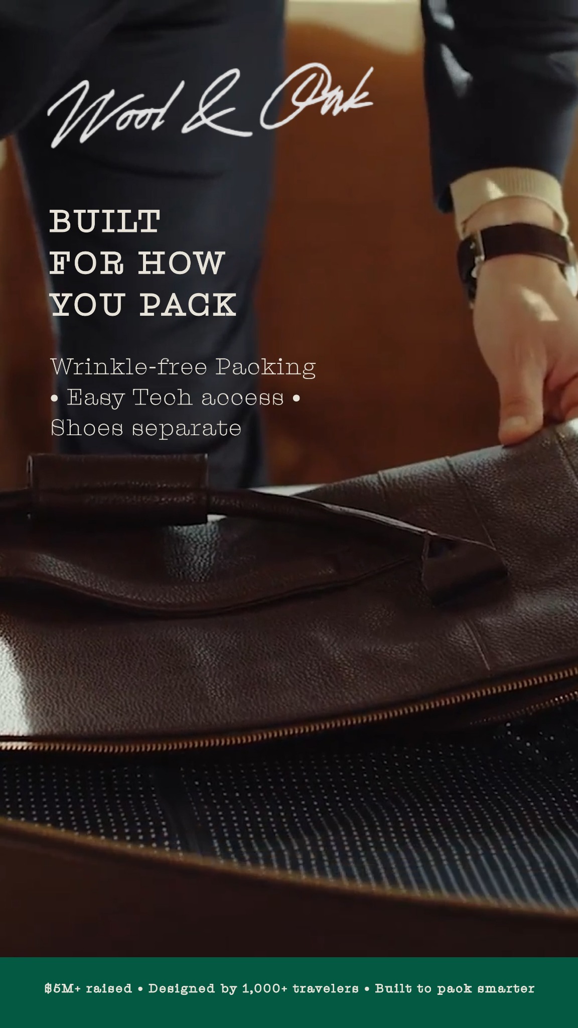 Wool & Oak Facebook ad