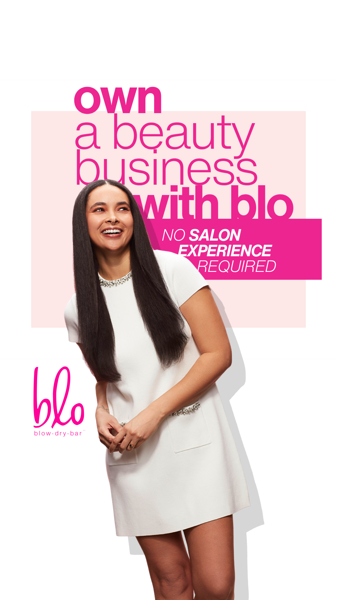 Blo Blow Dry Bar Facebook ad from Apr 23, 2026