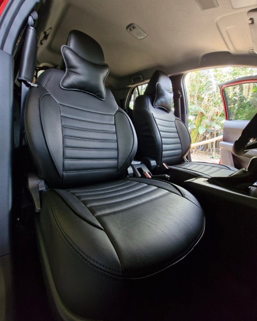 Pacita San Pedro Car Seat Cover Facebook ad: Try our premium quality car seat cover.