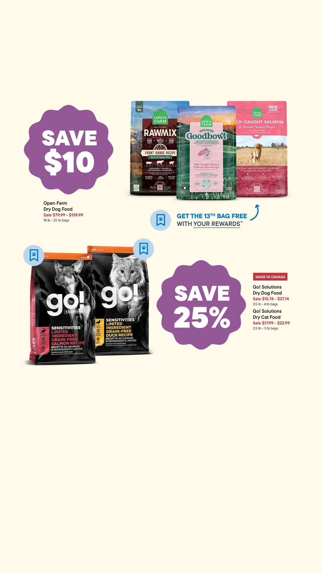 Pet Valu Facebook ad