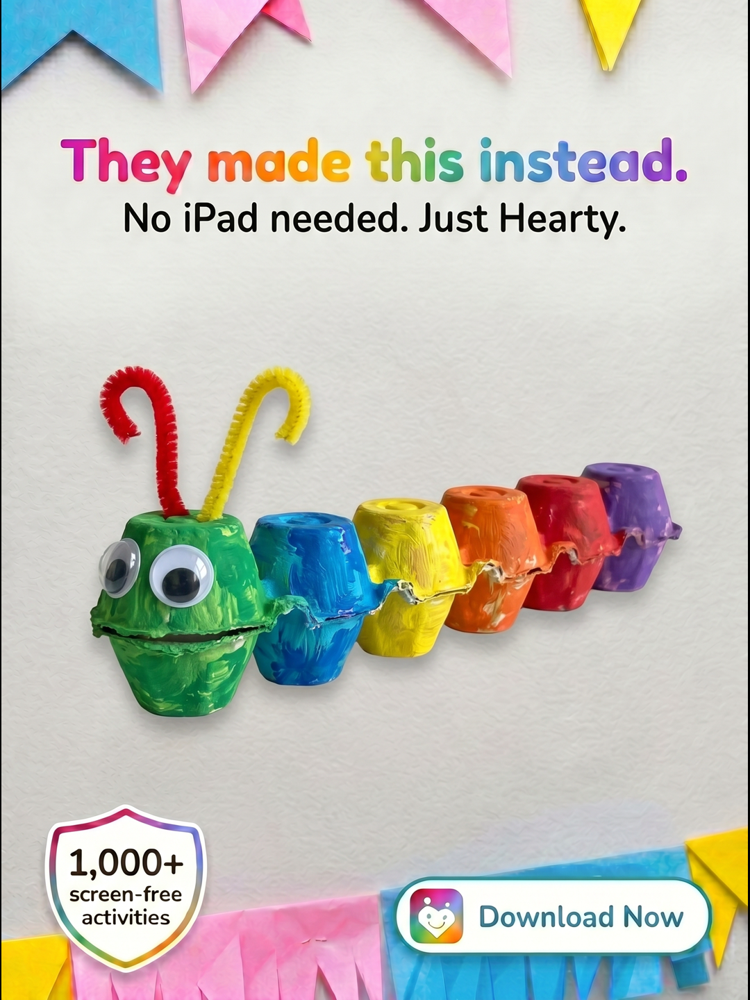 Hearty App Facebook ad