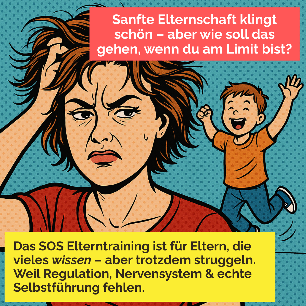 Tassilo Peters Facebook ad: Mama bitte sei liebevoll mit mir.
