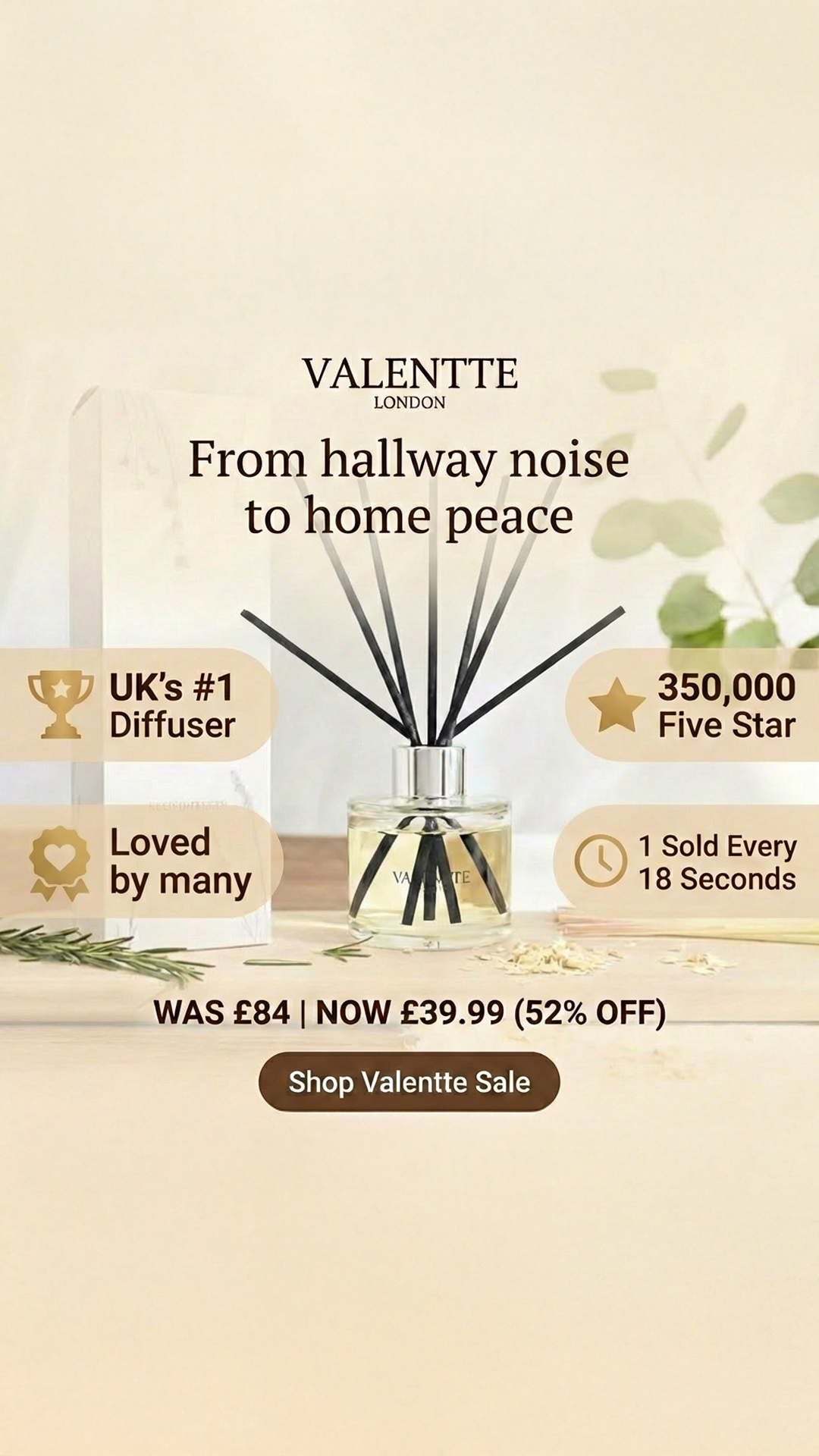 Valentte Facebook ad