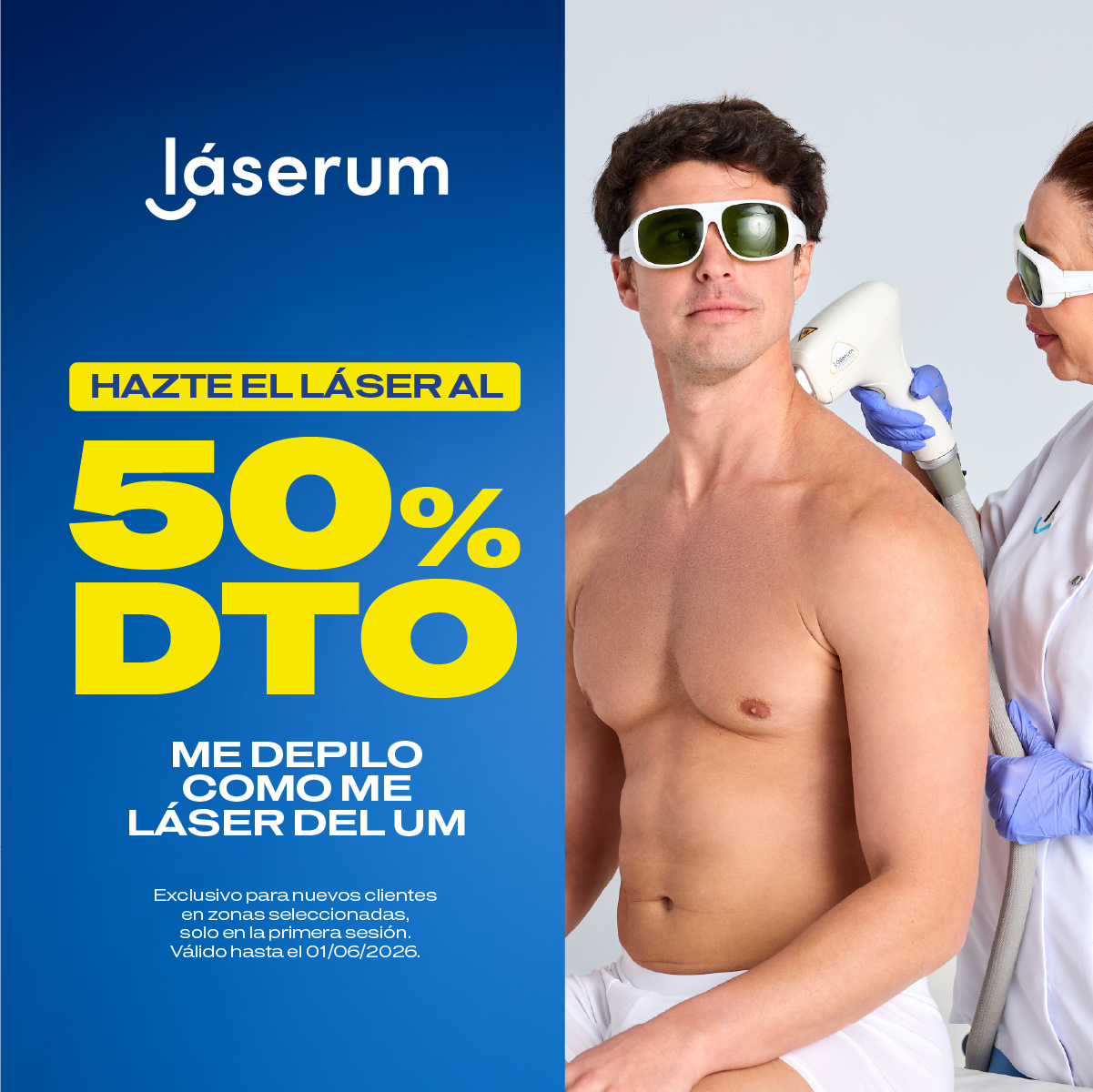 Láserum Facebook ad