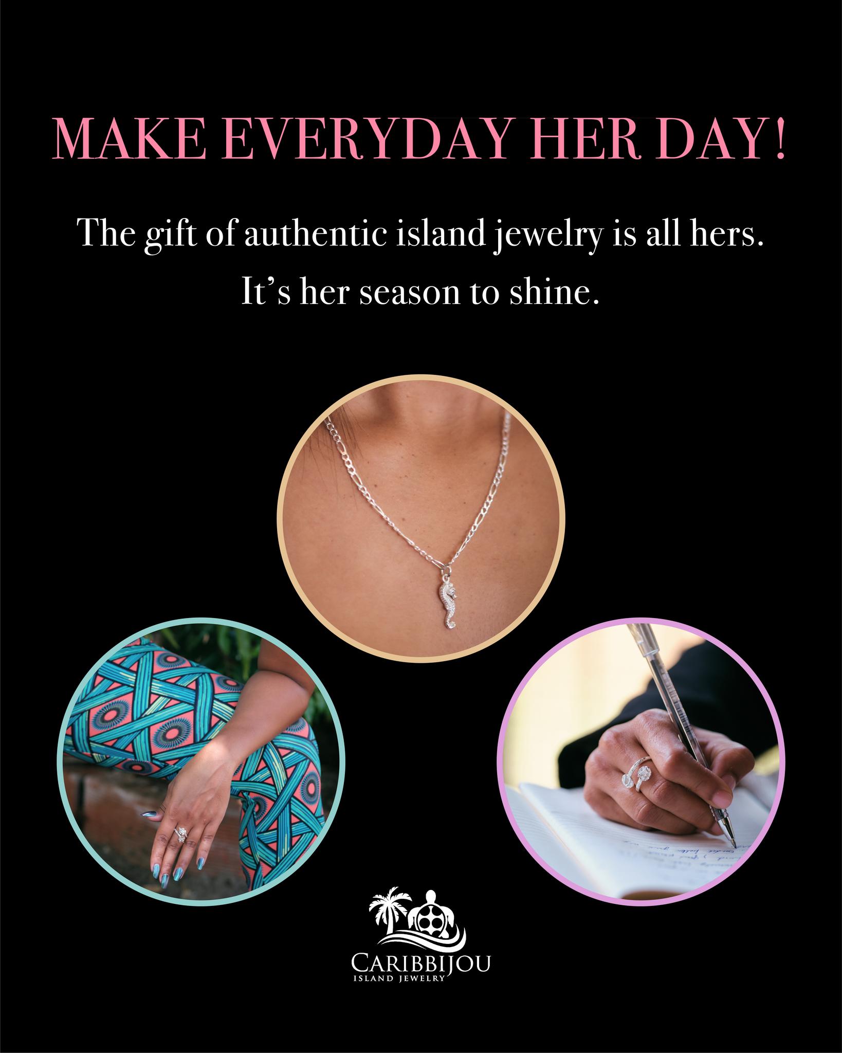 Caribbijou Facebook ad: Why stop at Mother’s DAY when you can…