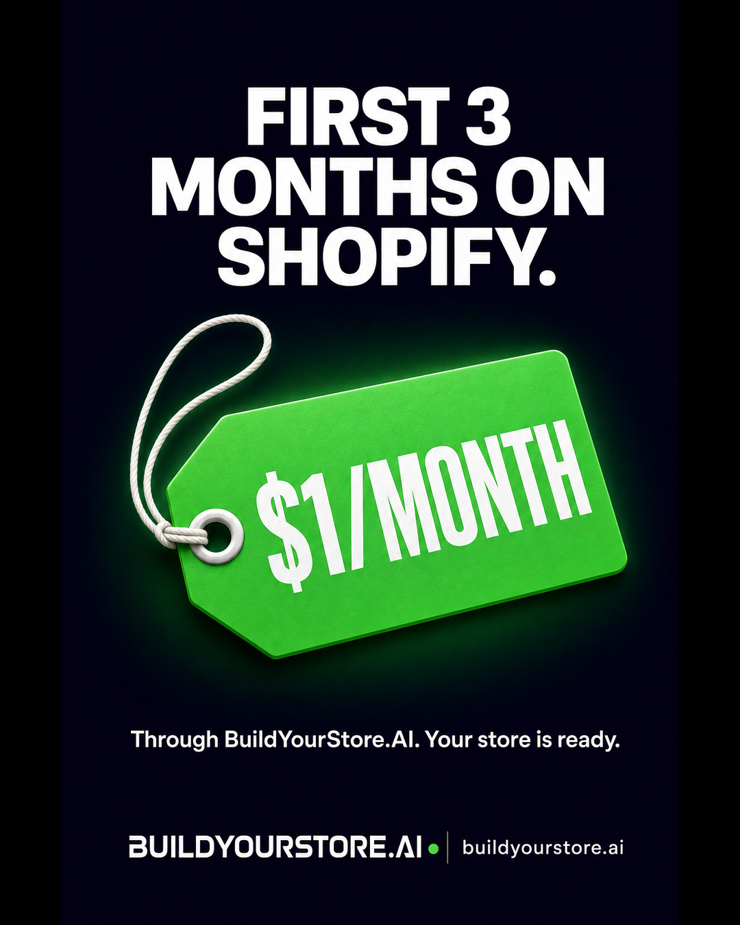 Buildyourstore Facebook ad from Jul 6, 2026
