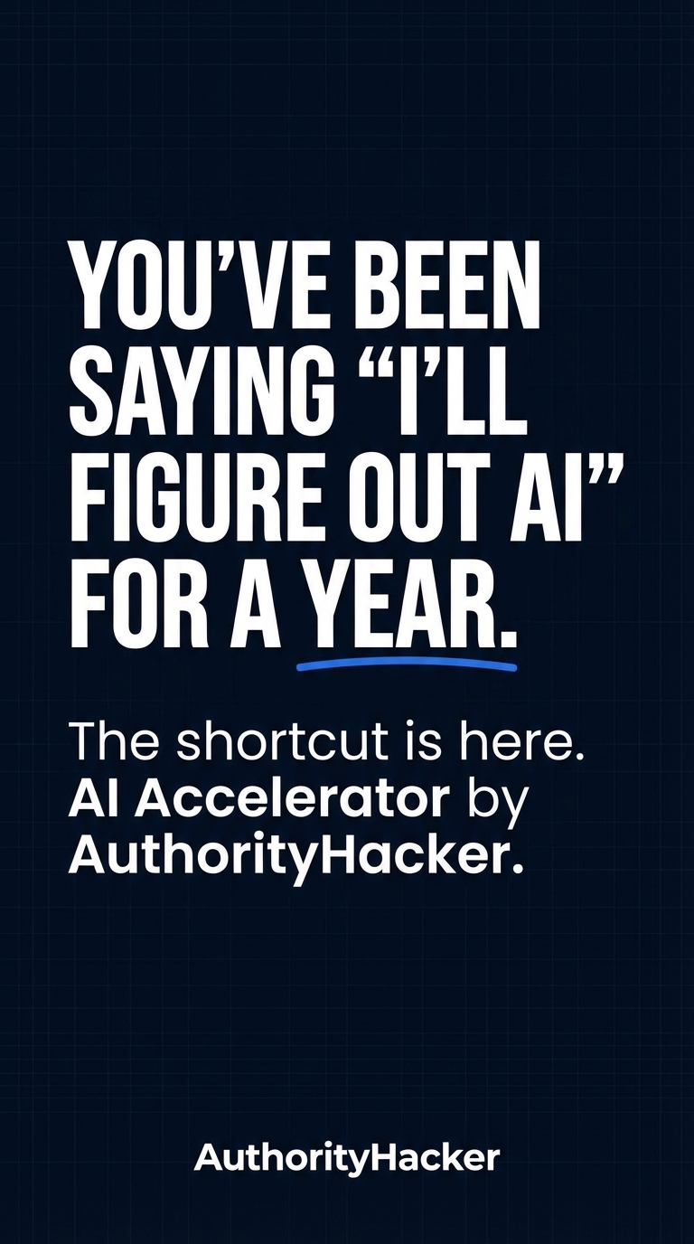 Authority Hacker Facebook ad