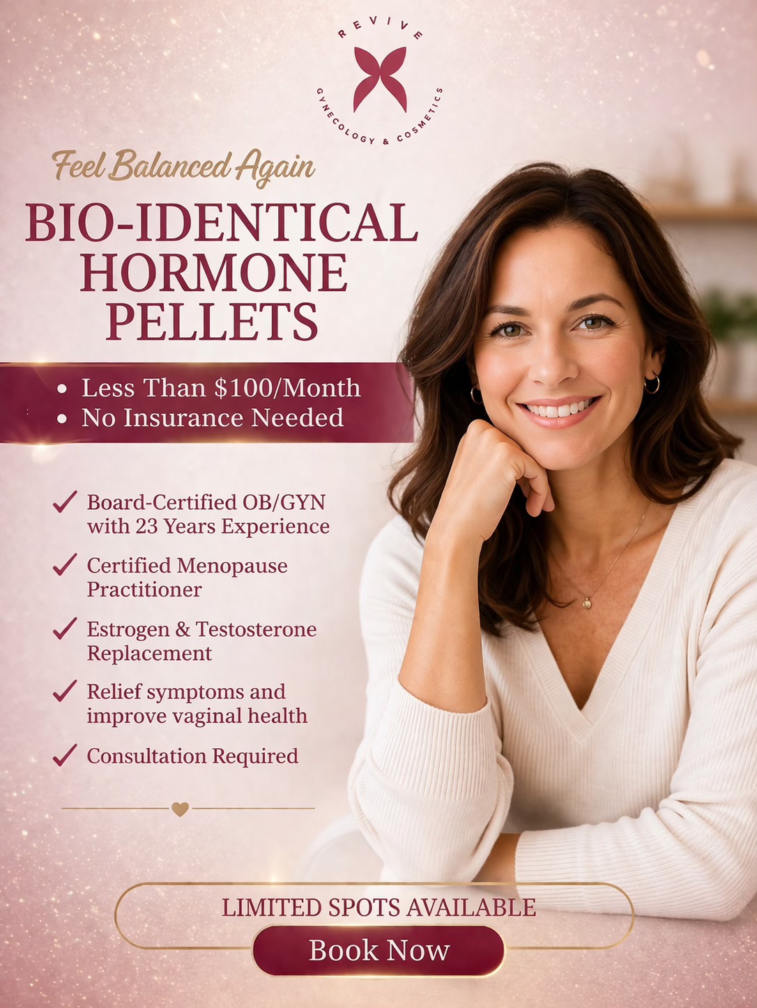 Revive Gynecology & Cosmetics Facebook ad