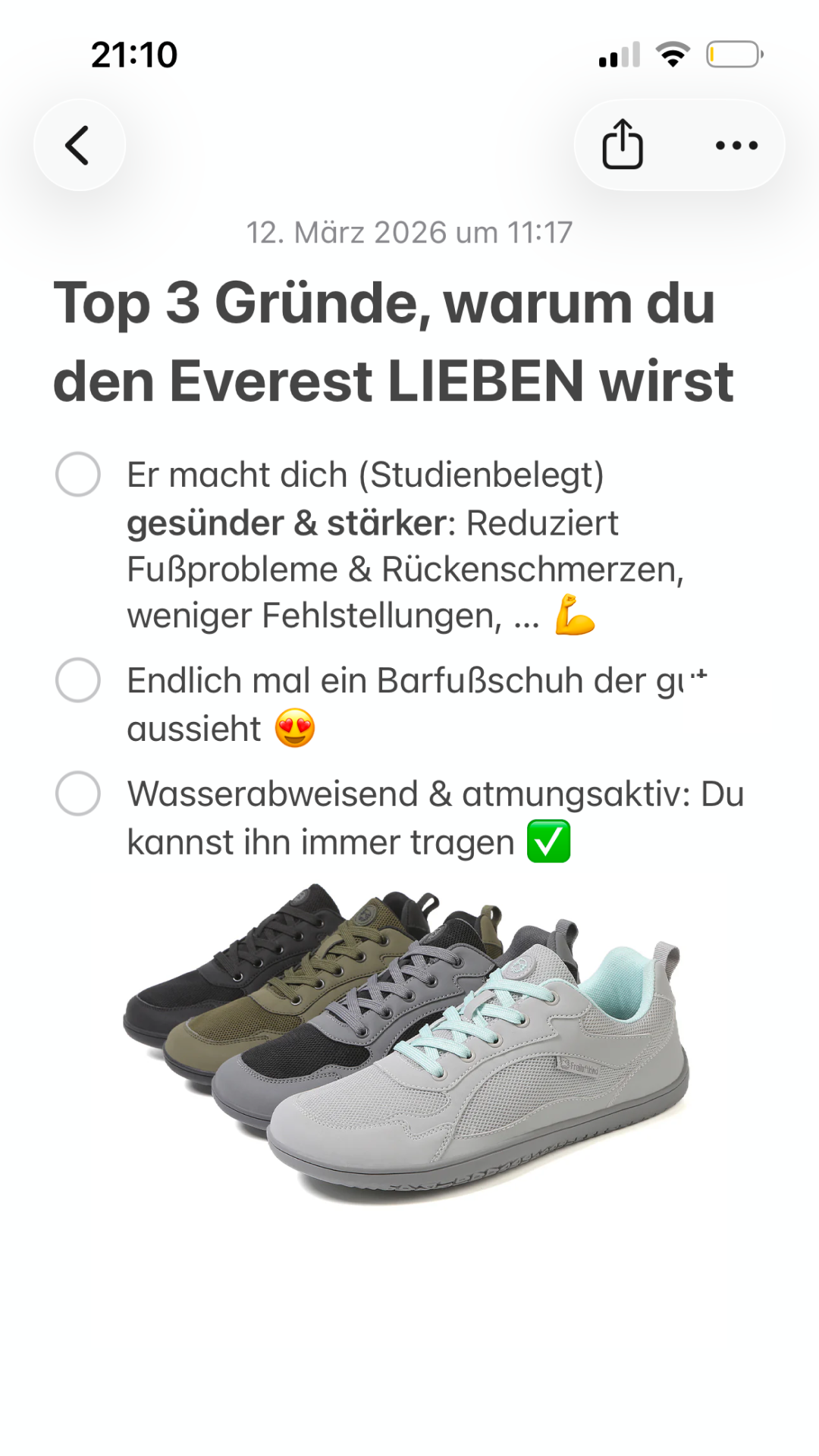 Freiluftkind Facebook ad