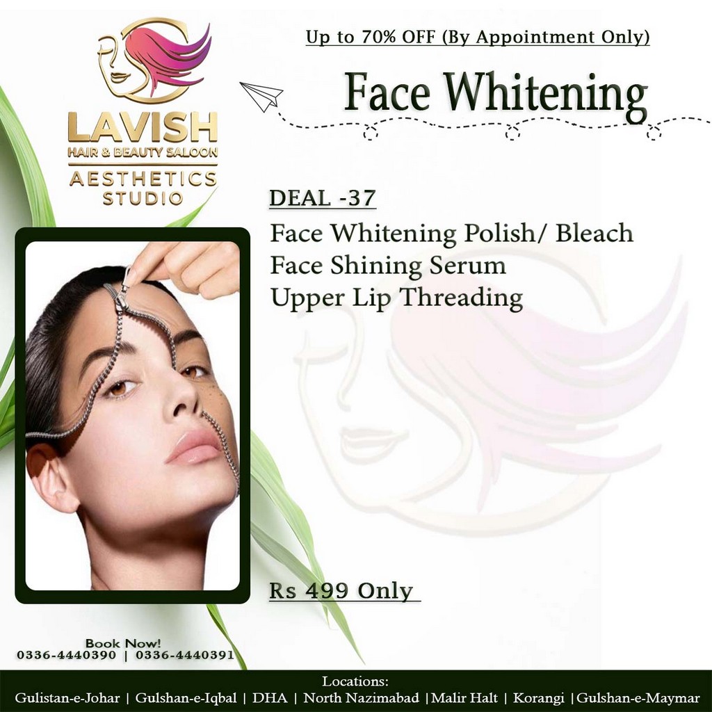 Lavish Hair & Beauty Salon Facebook ad