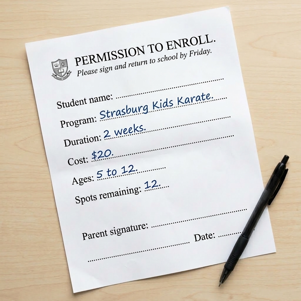 Colorado Martial Arts Academy Facebook ad: Karate Class For Kids & Families