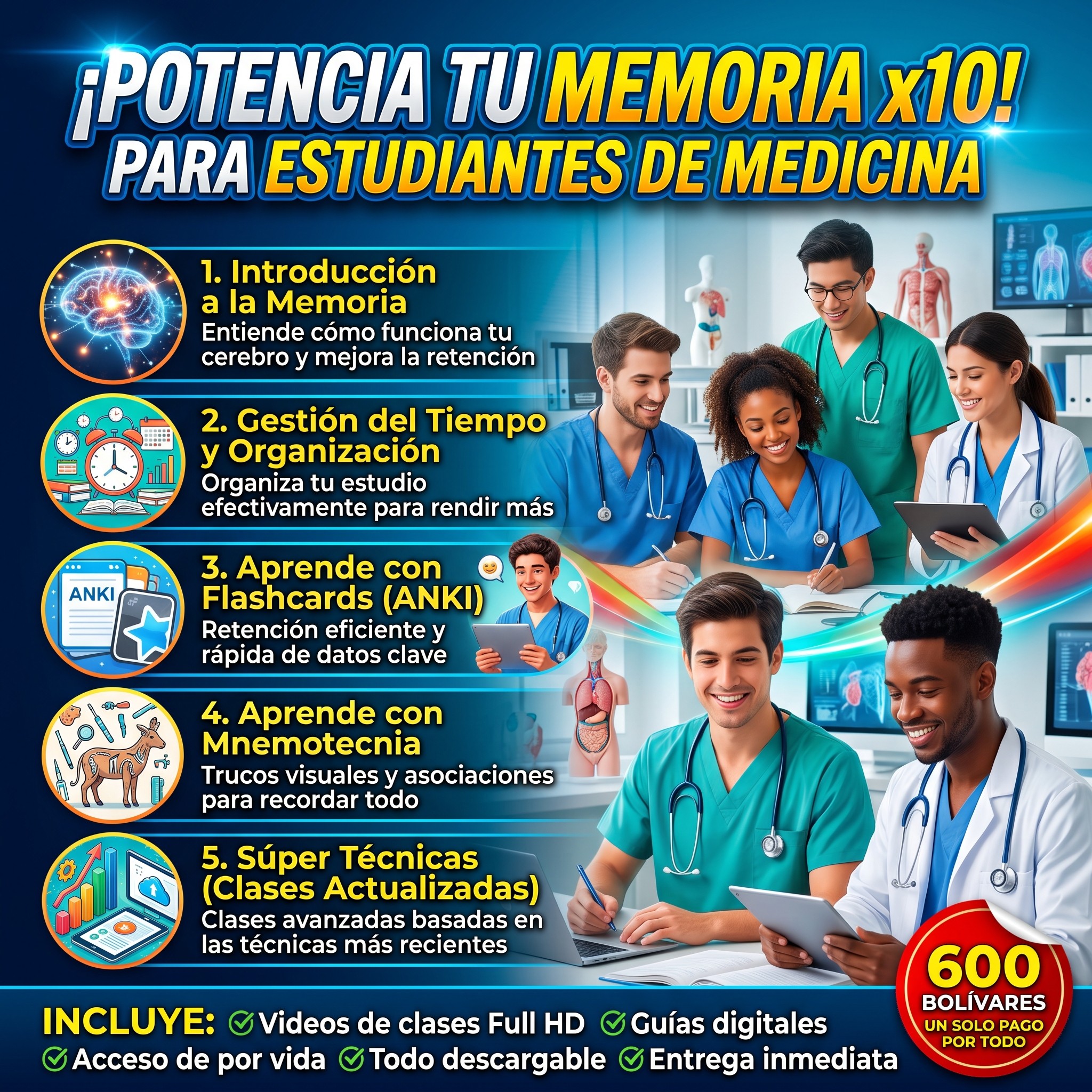 Arte Educativo 2 Facebook ad: TODO POR TAN SOLO 600 BOLÍVARES