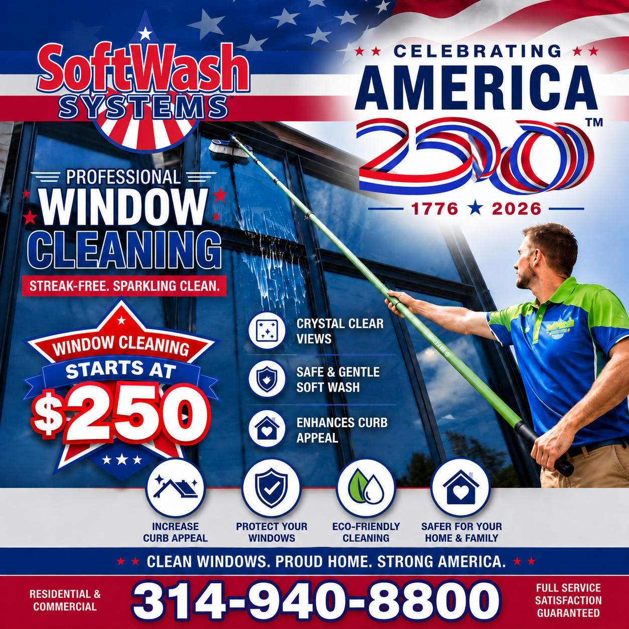 The SoftWash Guy STL Facebook ad