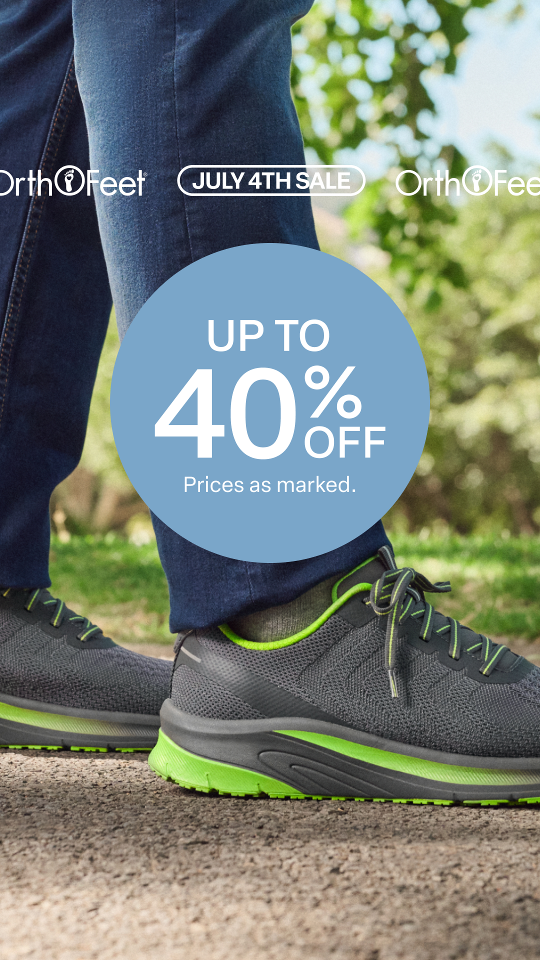 Orthofeet Facebook ad