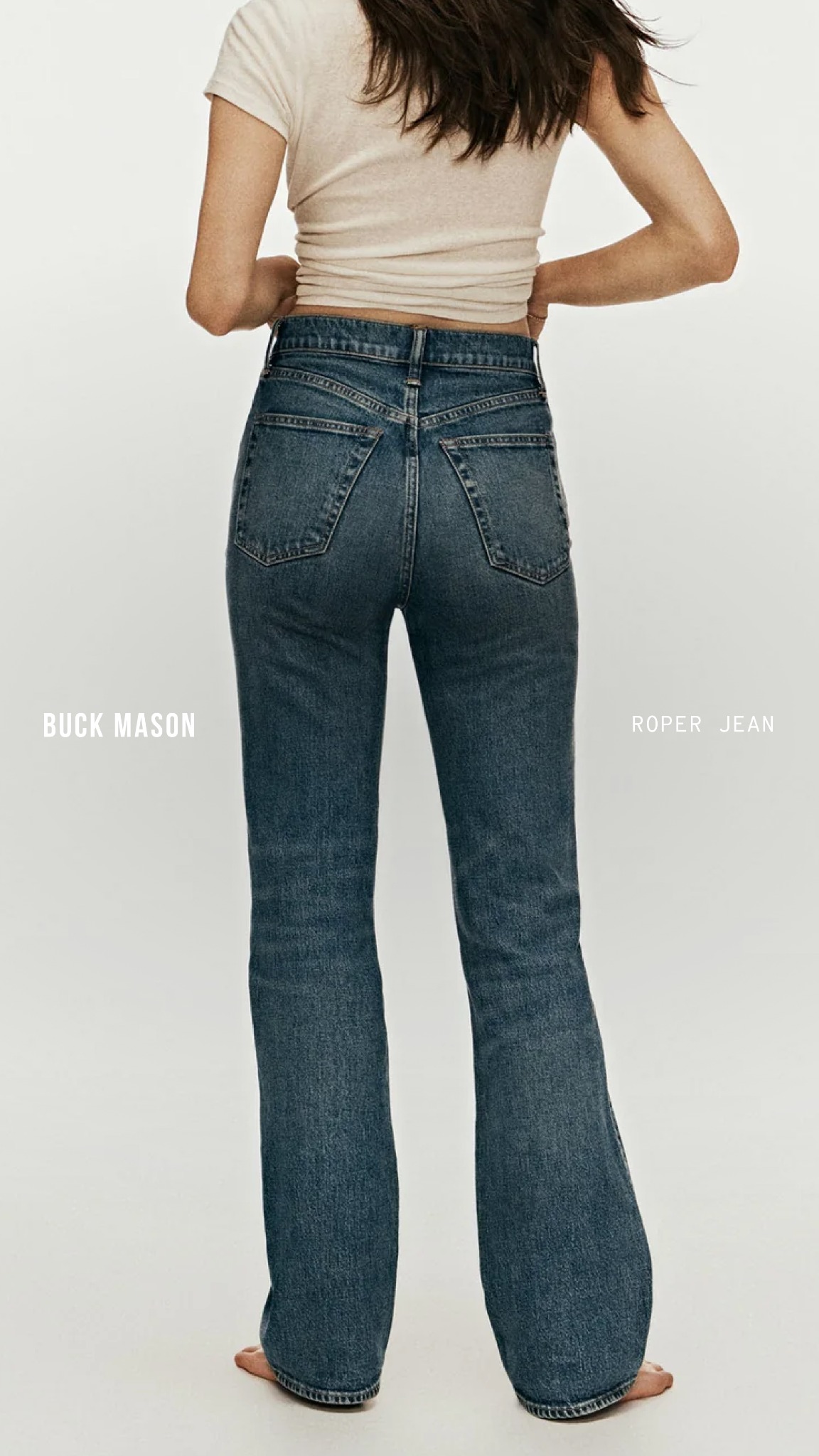 Buck Mason Women's Facebook ad