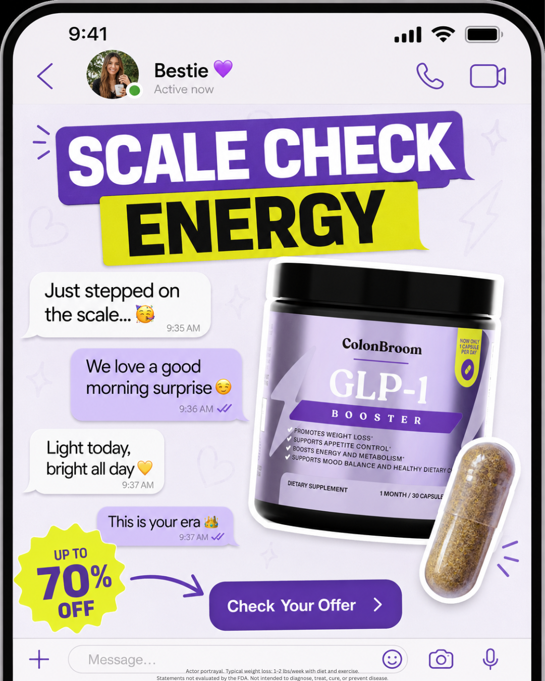 ColonBroom Facebook ad