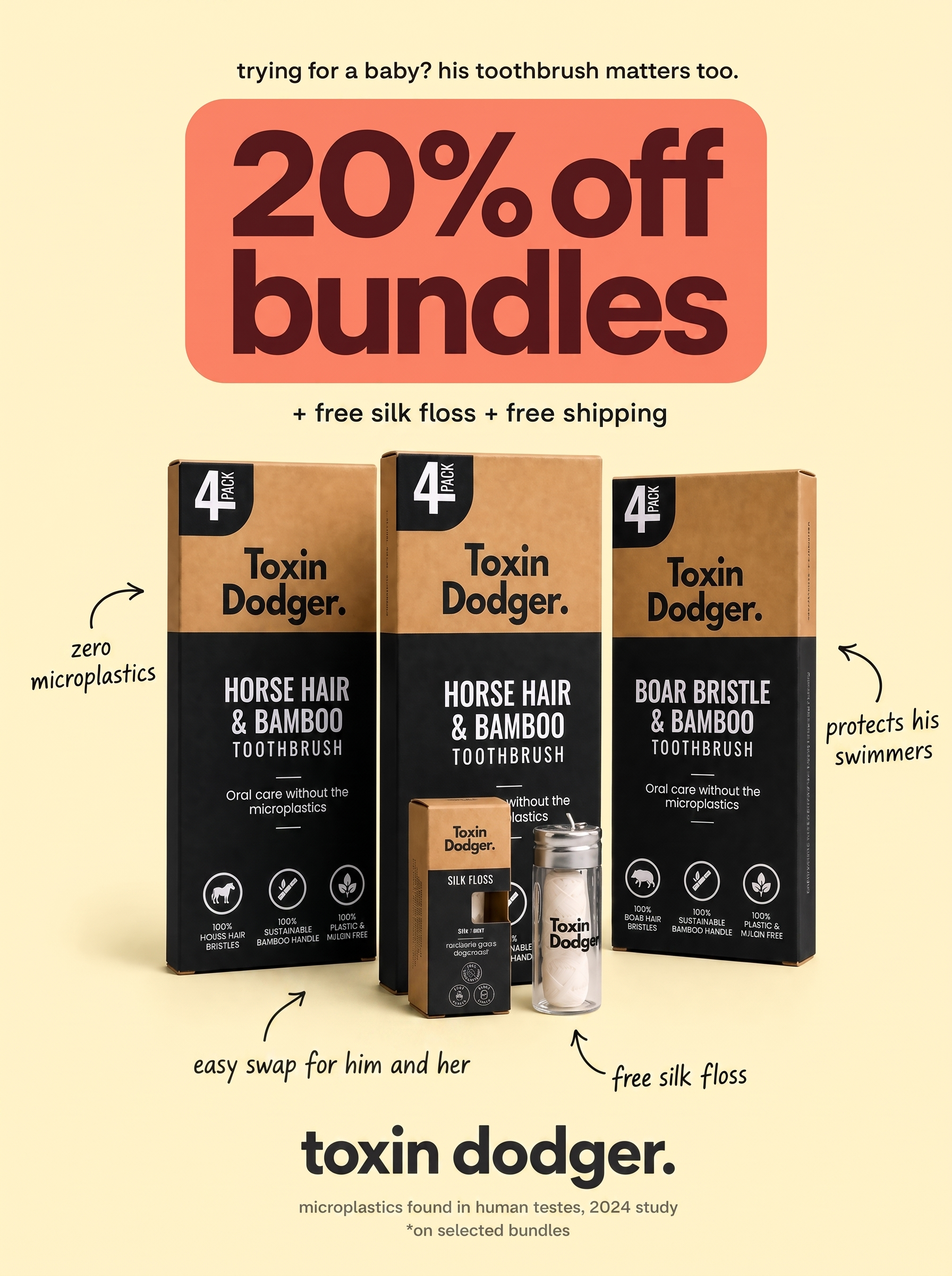 Toxin Dodger. Facebook ad