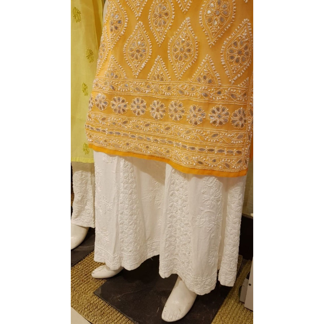 Lucknow Chikan Exclusif Pvt Ltd Facebook ad: Must-Have Chikankari Bottoms