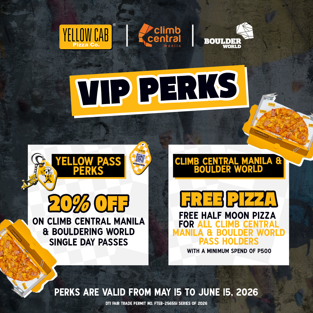 Yellow Cab Pizza Co. Facebook ad: Yellow Pass