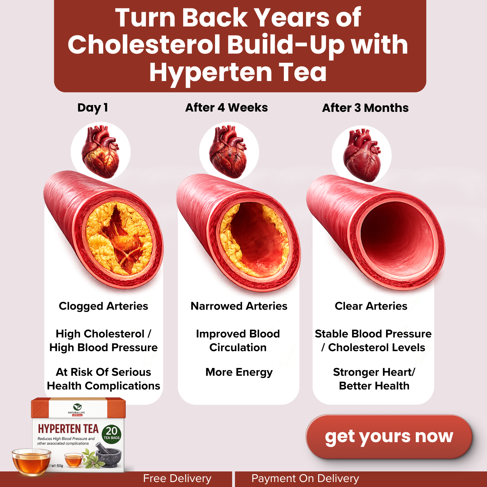 Nature's Gift Facebook ad: Tired of Relying on Pills? Let Nature Help You Restore…