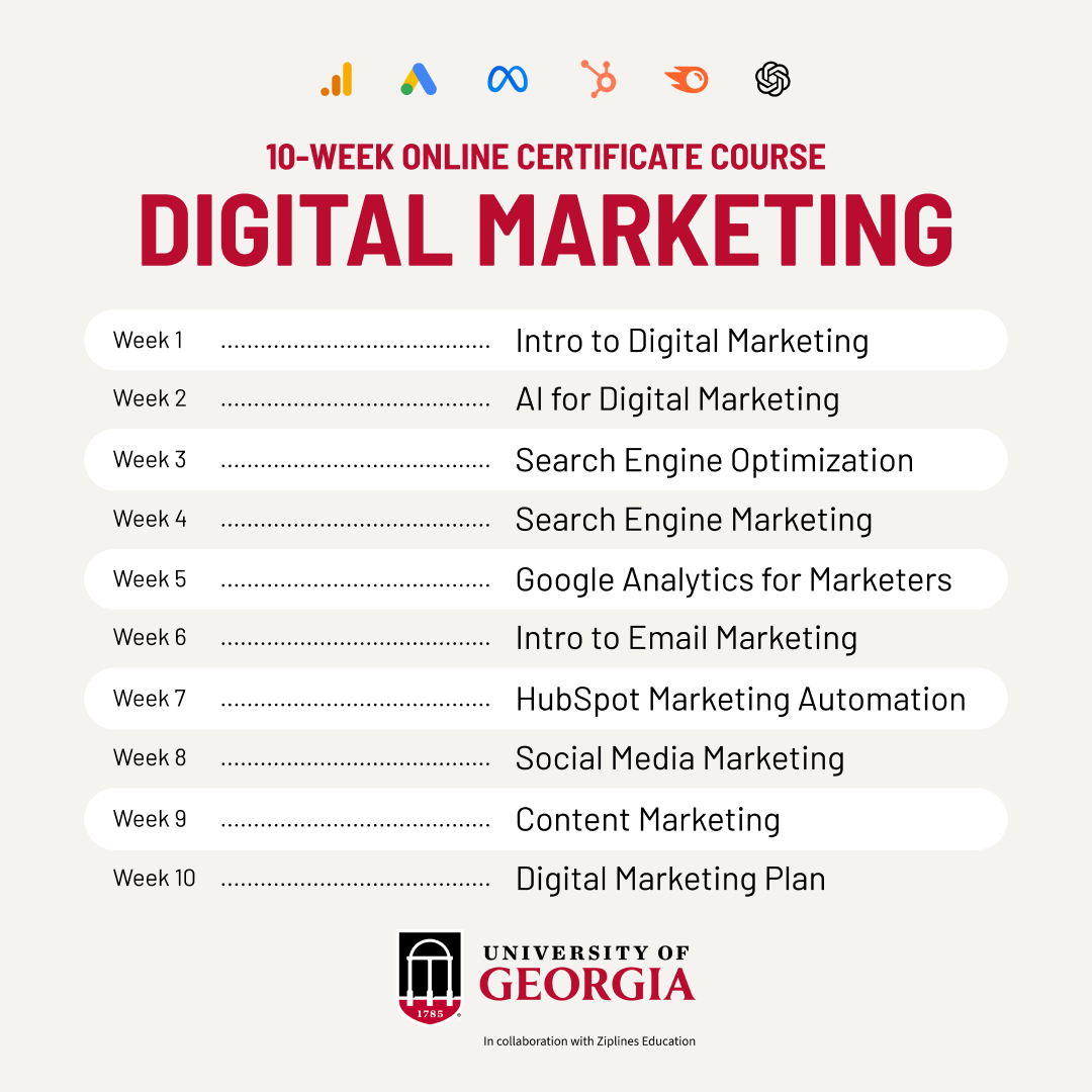 University of Georgia Center for Continuing Education Facebook ad