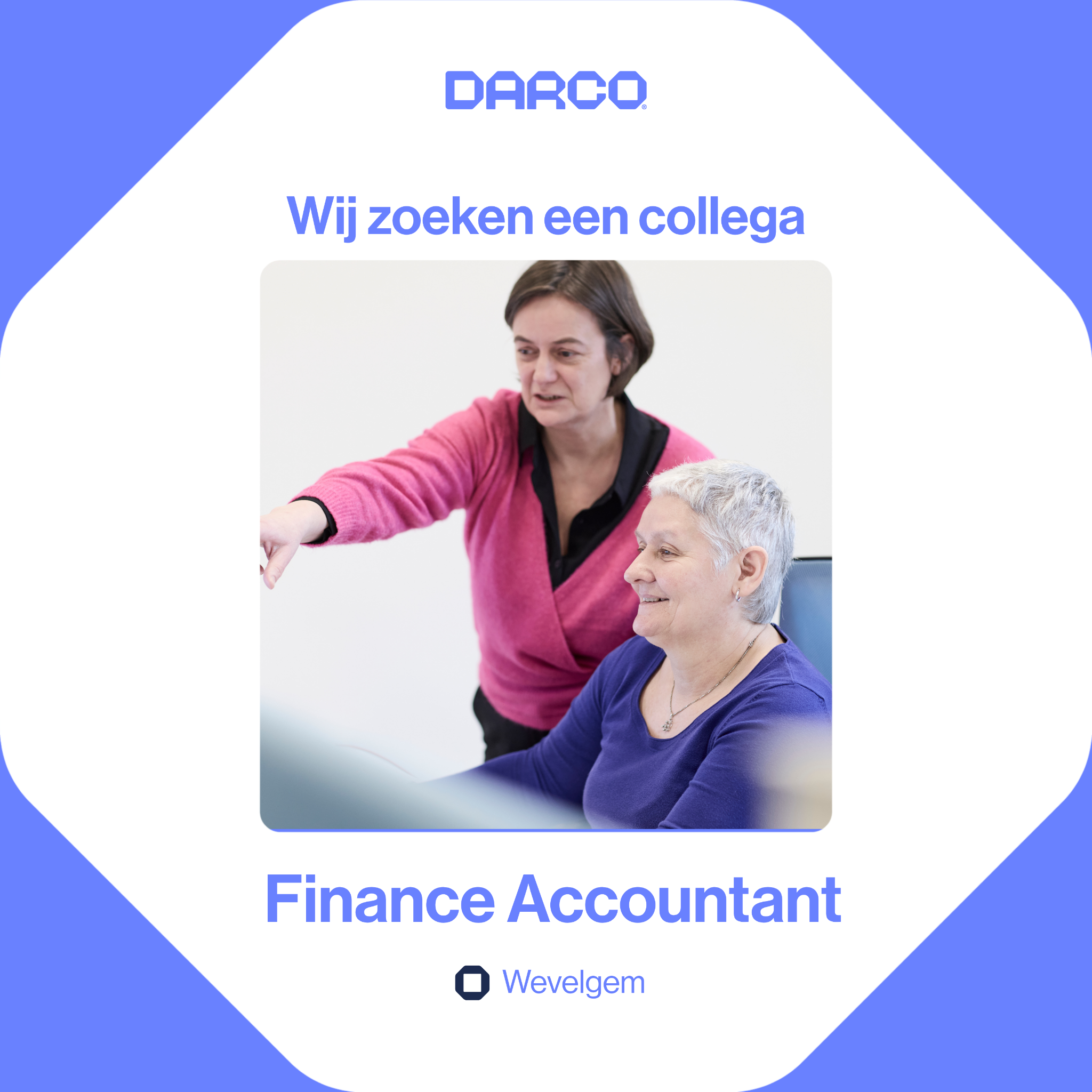Darco Facebook ad: Vacature: Finance Accountant bij Darco