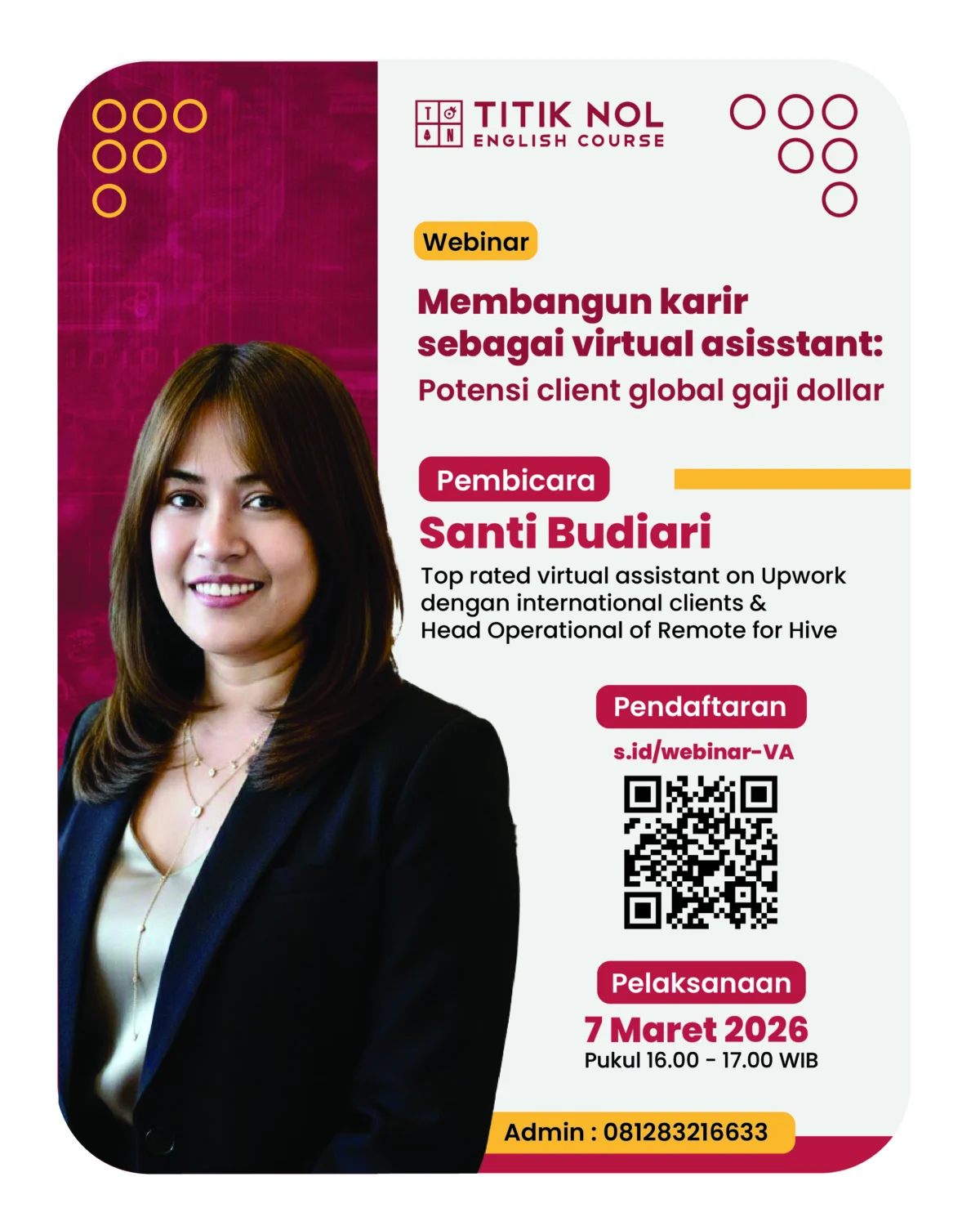 titiknolenglish Facebook ad
