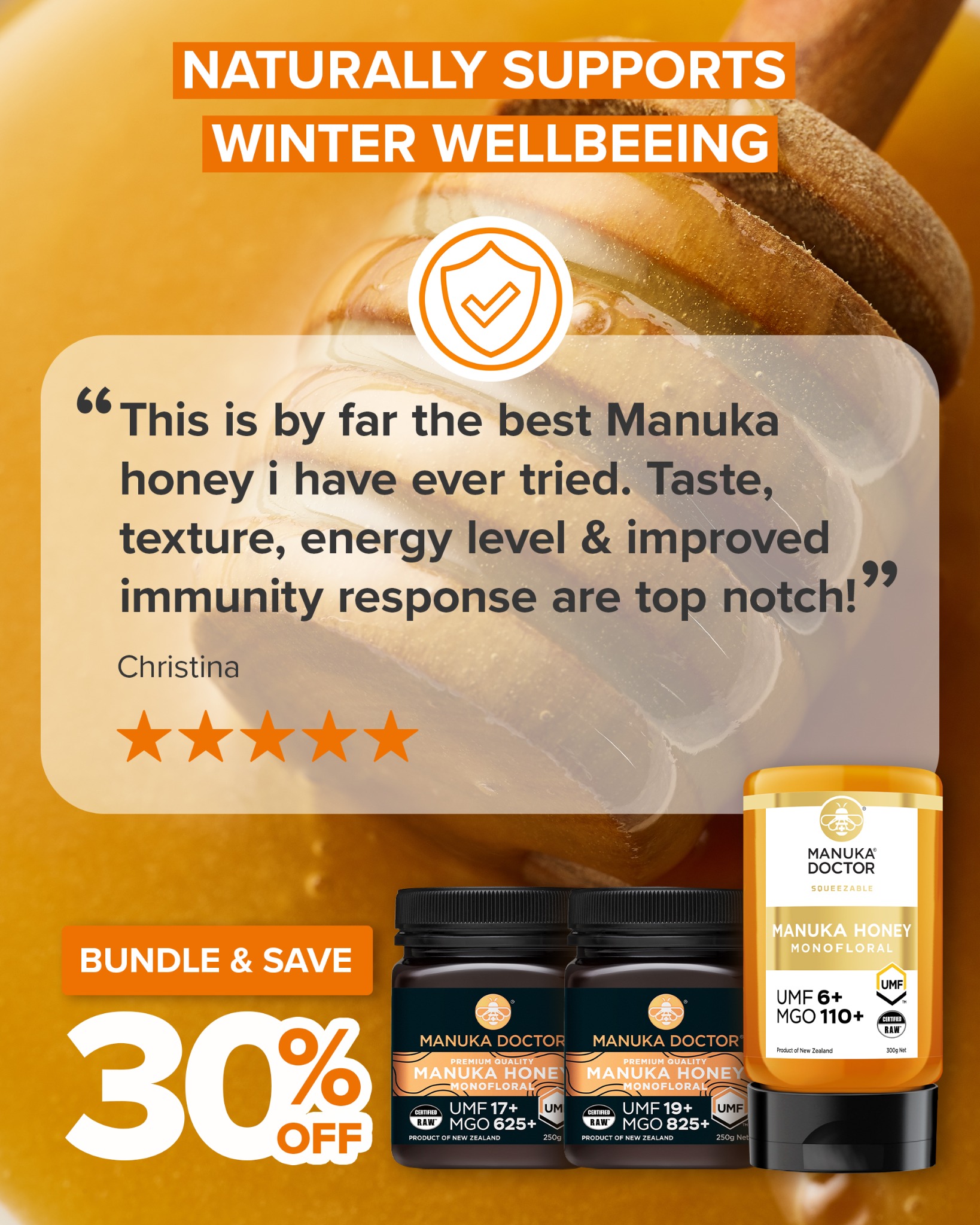 Manuka Doctor New Zealand Facebook ad