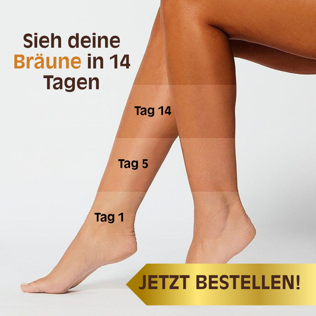 CasaCrafted Facebook ad: Sonnenbräune ohne Sonne, in nur 2 Wochen!