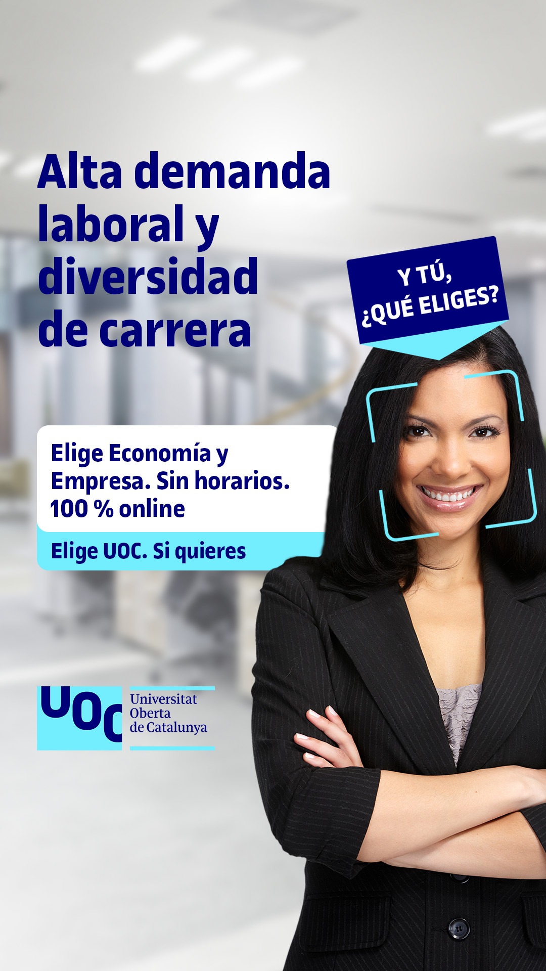 Universitat Oberta de Catalunya (UOC) Facebook ad