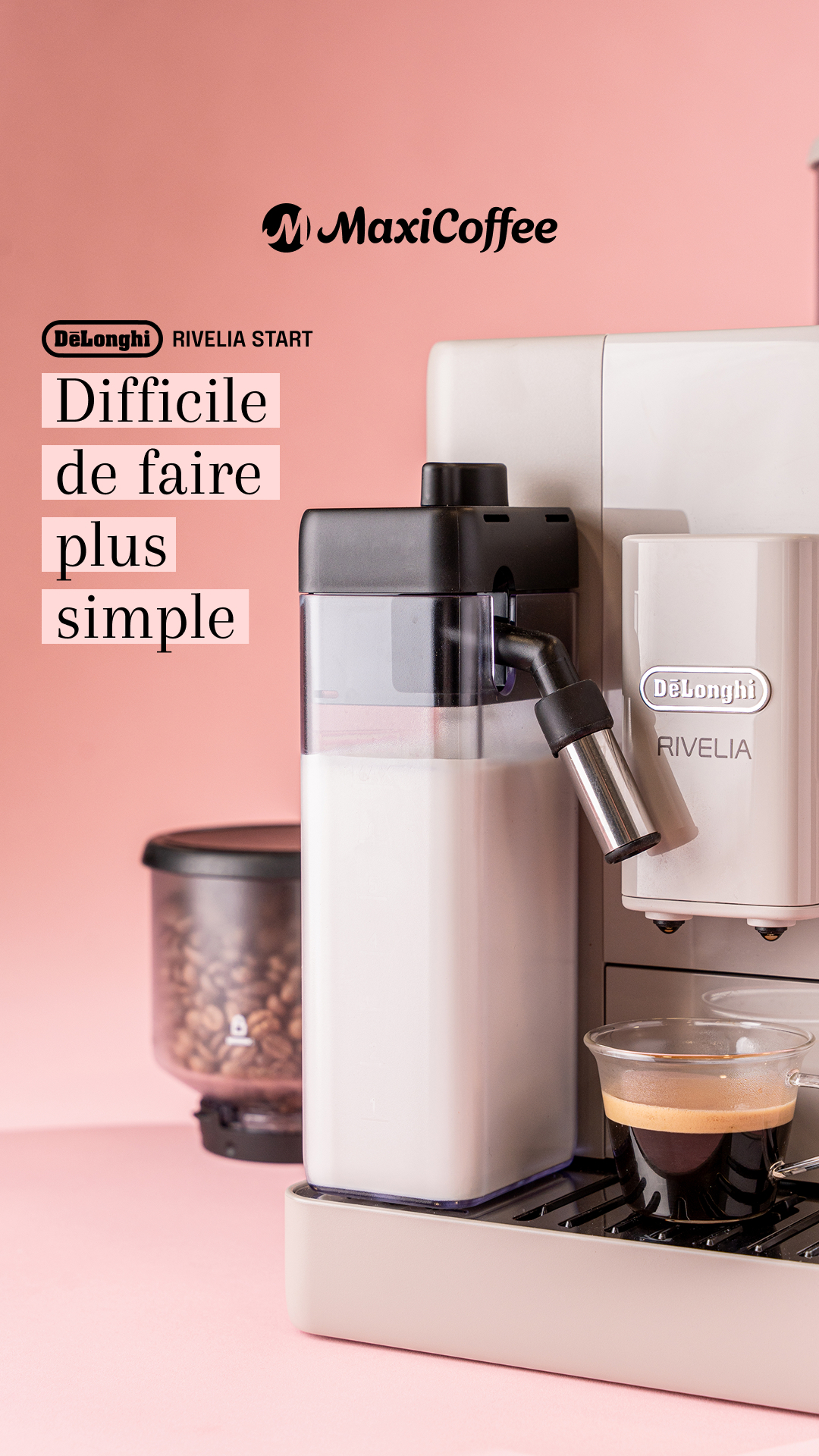 MaxiCoffee Facebook ad: À découvrir maintenant!