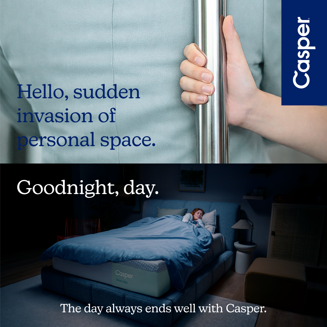 Casper Facebook ad