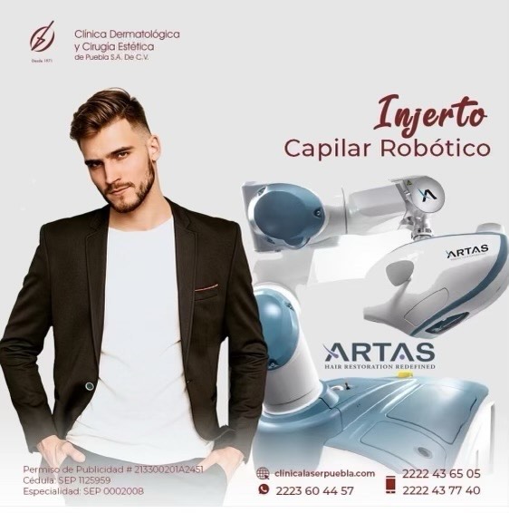 Clínica para Hombres Facebook ad: Calvicie