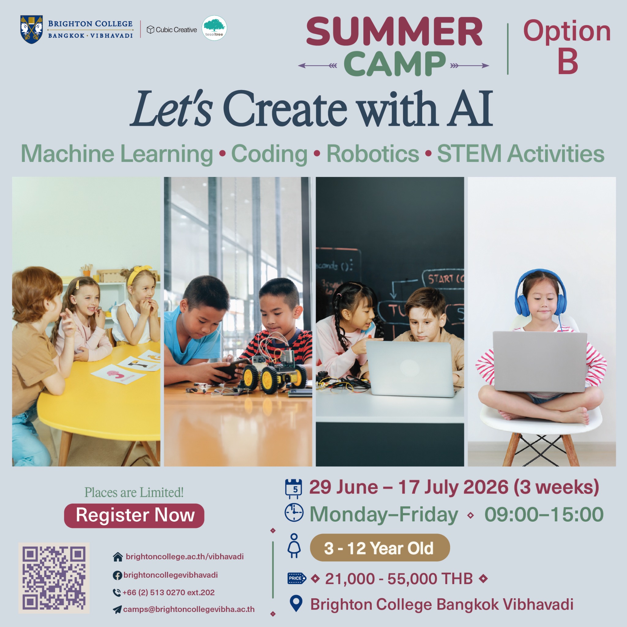 Brighton College Vibhavadi Facebook ad from May 10, 2026