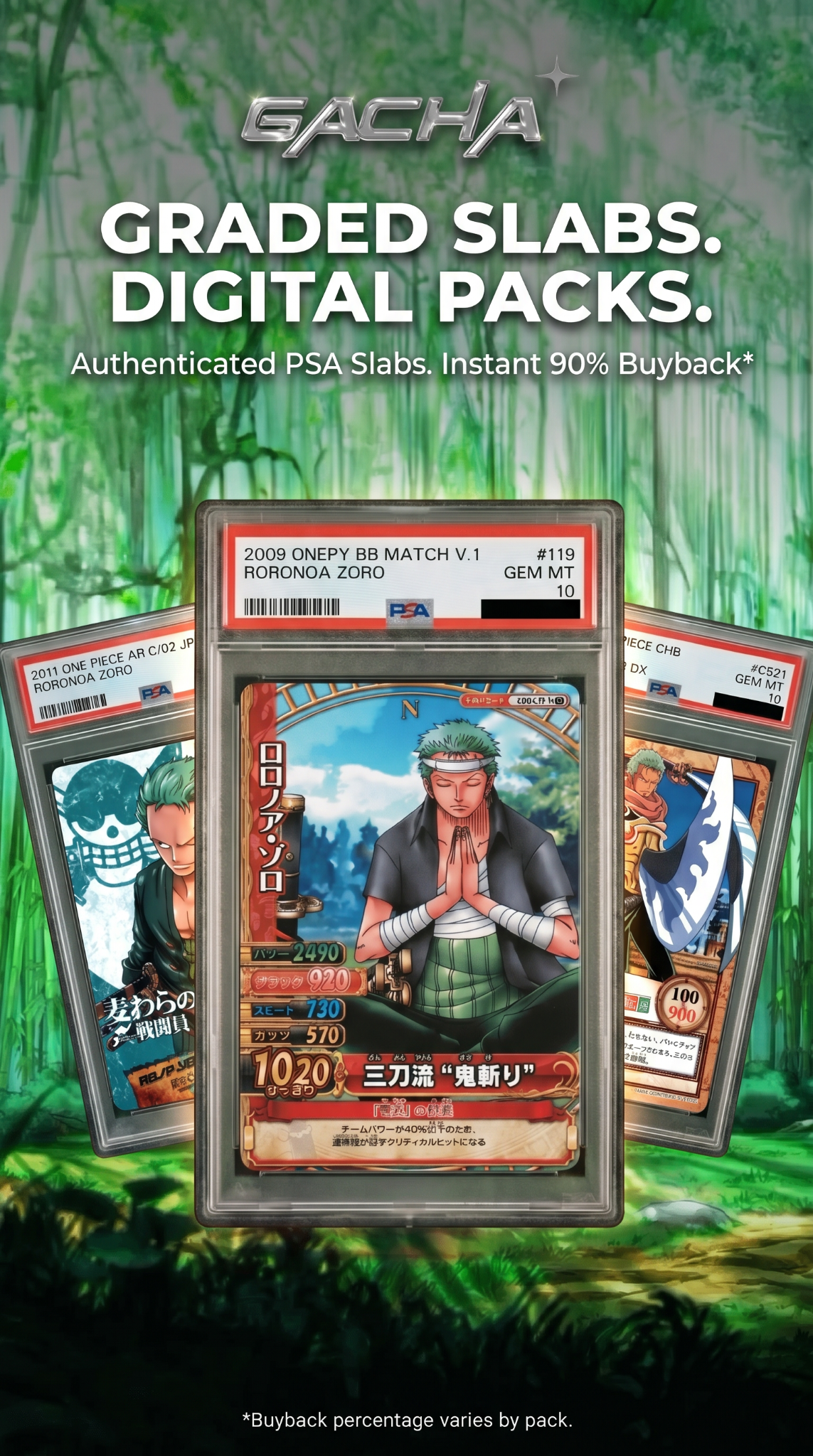 Gacha Facebook ad